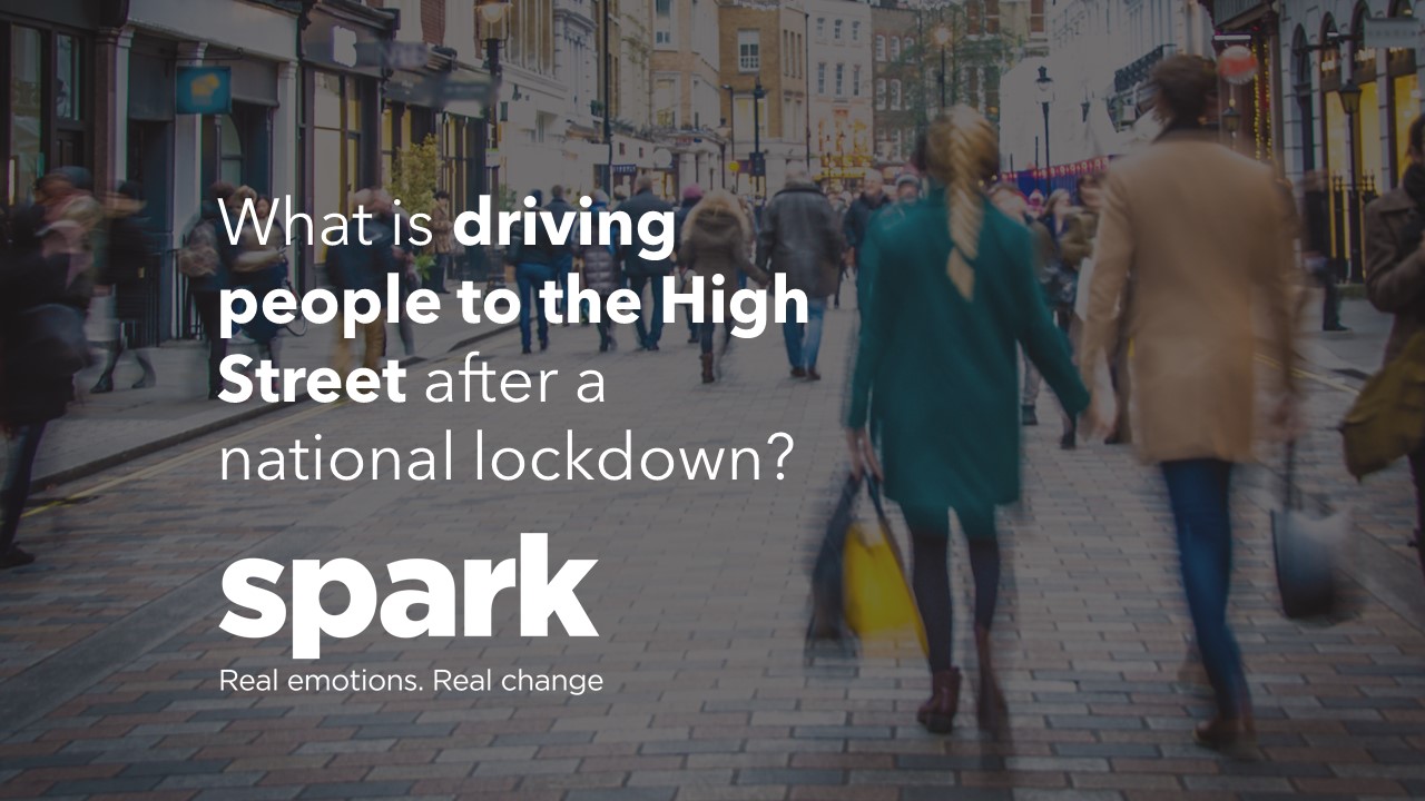 What is driving people to the High Street after a national lockdown