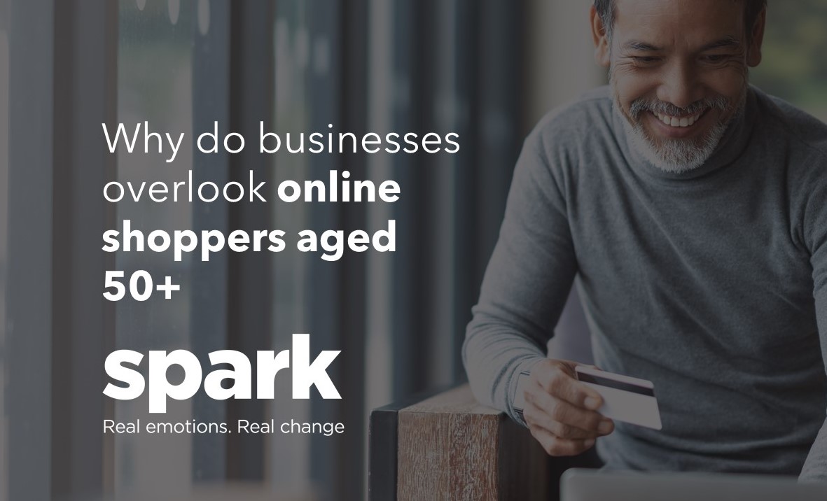 Why do businesses overlook online shoppers aged 50+