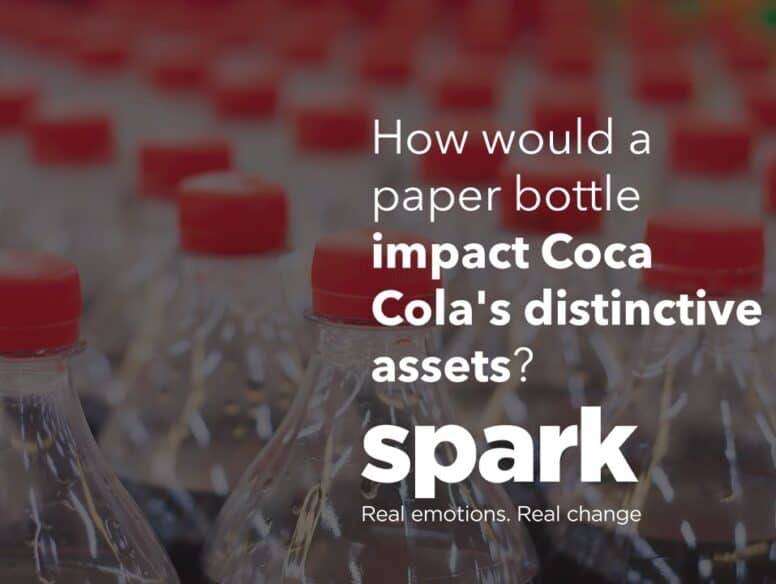 Spark Emotions How will a paper bottle impact cokes distintive assets