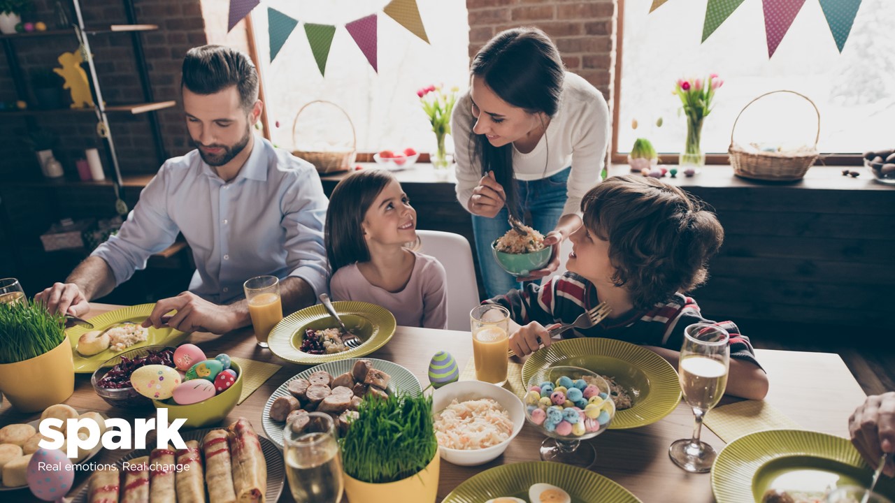 Easter is all about the big family roast together